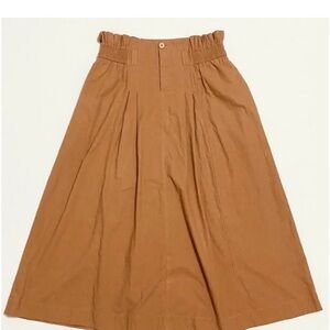 Chic Brown A-Line Women's Skirt